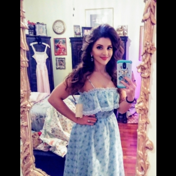 💙 Stunning Vintage Nadine Dress - Picture 11 of 12